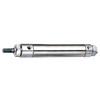 Speedaire Air Cylinder, 1 1/16 in Bore, 3 in Stroke, Round Body Double Acting 5MMD2