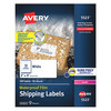 Avery Avery® WeatherProof™ Mailing Labels with TrueBlock® Technology for Laser Printers 5523, 2" x 4", Box of 500 727825523