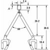 Caldwell Manhole Sleeve Lifter, Cap1500Lb. MCL - 3/4