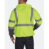 Utility Pro Hi-Viz Sweatshirt, Yellow/Blk, Polymide, XL UHV425-XL-BLKYLW