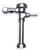 Sloan Manual Flush Valve, 3.5 gpf, 11-1/2 in Rough-In, 1 in IPS Inlet Size, Single Flush, Top Spud, Chrome Royal 110