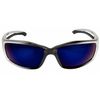 Edge Eyewear Safety Glasses, Blue Anti-Scratch SK118