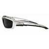 Edge Eyewear Safety Glasses, Smoke Scratch-Resistant SK116