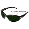 Edge Eyewear Welding Safety Glasses, Green Scratch-Resistant SW11-IR5