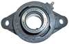 Ntn Flange Bearing, 2-Bolt, Ball, 2" Bore UELFLU-2M