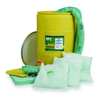 Brady Spill Kit, Oil-Based Liquids, Yellow SKO-55