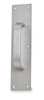 Rockwood Door Pull Plate, Stainless Steel, 16"L x 4"W, 0.05" Proj. 132 X 70C.32D