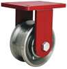 Hamilton Dubl-Flangd Cster, Frged Stl, 5 in, 4200 lb R-EHD-FT53FH