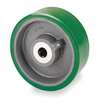 Zoro Select Caster Wheel, Polyurethane, 6 in., 1600 lb. 5VJ67