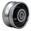 Zoro Select Caster Wheel, Steel, 8 in., 15,000 lb. W-840-FVT-1-1/4