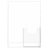 Deflecto Sign and Literature Holder, 8-1/2x11 590501GR