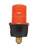 Federal Signal Low Profile Warning Light, Strobe, Amber LP3E-120A