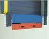 Zoro Select Dock Bumper, 10x4-1/2x14-3/4 In., Rubber 5W824