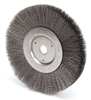 Weiler Crimped Wire Wheel Wire Brush, Arbor 93119