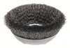 Weiler Crimped Wire Cup Wire Brush, 6", 0.020 " 93125