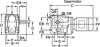 Nord AC Gearmotor, 757 in-lb Max. Torque, 41 RPM Nameplate RPM, 230/460V AC Voltage, 3 Phase SK9012.1-71L/4-41.65-A