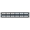 Panduit Patch Panel, Mini-Com, Rack Mt, 48 Port CPP48WBLY