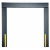 Zoro Select Dock Seal, 10 In., For 8 Ft H Doors D-150-10