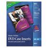 Avery Dennison DVD Case Inserts, Ink Jet, Pk20 8891