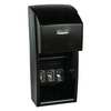 Kimberly-Clark Professional Vertical Single Roll Toilet Paper Dispenser (09021), Black, 6.0" x 13.6" x 6.6" (Qty 1) 09021