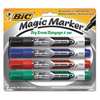 Bic Marker, DryEraseSet, Assorted, PK4 GELITP41-AST