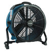 Xpower Axial Fan, 1/3HP, Timer, Power Outlets, 115, 3600 cfm, 9.8 W. X-47ATR