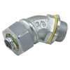 Raco Noninsulated Connector, 1 In., 45 Deg 3444