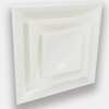 American Louver 10 in Square 3 Cone Ceiling Diffuser, White STR-C-10W