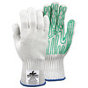 Mcr Safety Cut Resistant Coated Left Hand Glove, A6 Cut Level, Silicone, M, 1 PR 92379MLH