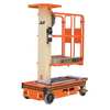 Jlg Personnel Lift, Push-Around Drive, 330 lb Load Capacity, 7 ft 2-1/2 in Max. Work Height EcoLift70