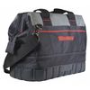 Westward Tool Bag: Polyester, 16 Pockets, Black, Polyester, 16 Pockets 53JW37