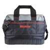 Westward Tool Bag: Polyester, 16 Pockets, Black, Polyester, 16 Pockets 53JW37