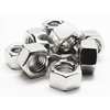 Foreverbolt Hex Nut, M6-1.00, 18-8 Stainless Steel, Not Graded, Advanced Corrosion Resistance, 4.70 mm Ht FBHEXNM6P100