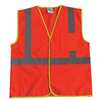 Condor U-Block Vest, Class1 Orange/Red, 2XL/3XL 53YK45