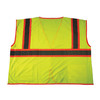 Condor High Visibility Vest, Yellow/Green, 2XL 53YM36