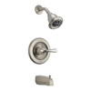 Delta Faucet, Tub & Shower Tub / Shower Faucet, Stainless, Wall T13420-SSH2OT