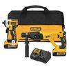 Dewalt 20V MAX* XR Brushless 1" SDS PLUS Rotary Hammer and Impact Driver Kit DCK233P2