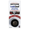 Leakseal Self-Fusing Tape, Silicone, 1" W, Black 275795