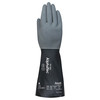 Ansell 13" Chemical Resistant Gloves, Neoprene/Nitrile, 8, 1 PR 53-001