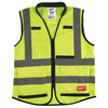 Milwaukee Tool Class 2 High Visibility Yellow Performance Safety Vest - S/M 48-73-5041