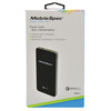 Mobilespec Rechargeable Power Bank, 8.50" H, Black MBS02103