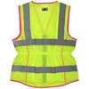 Mcr Safety High Visibility Vest, M Size, Women LVCL2MLM