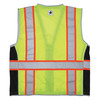 Mcr Safety High Visibility Vest, XL Size, Unisex SURVCL2LXL