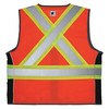 Mcr Safety High Visibility Vest, 2XL Size, Unisex SURVCS2OX2