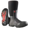 Dunlop Rubber Boot, Men's, 13, Knee, Black, PR OD60A93