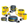 Enerpac CULP100, 121.1 ton Capacity, 0.24 in Stroke, Ultra Flat Hydraulic Cylinder with Stop-Ring CULP100