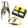 Enerpac GPS14A, 14 Ton, Hydraulic Sync Grip Puller Set with Air Pump GPS14A