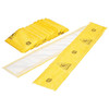 Pig Absorbent Strip, 13 gal, 5 in x 60 in, Universal, Yellow, Polypropylene, SAP WTR001