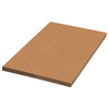 Zoro Select Corrugated Sheets, 36" x 36", Kraft, 5 /Bundle 55VK03