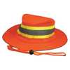 Erb Safety Boonie Hat, Hi-Viz, Orange, Polyester 61588